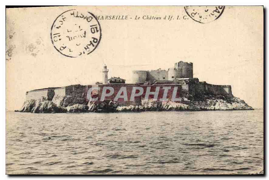 CPA Marseille Le Chateau d'If 