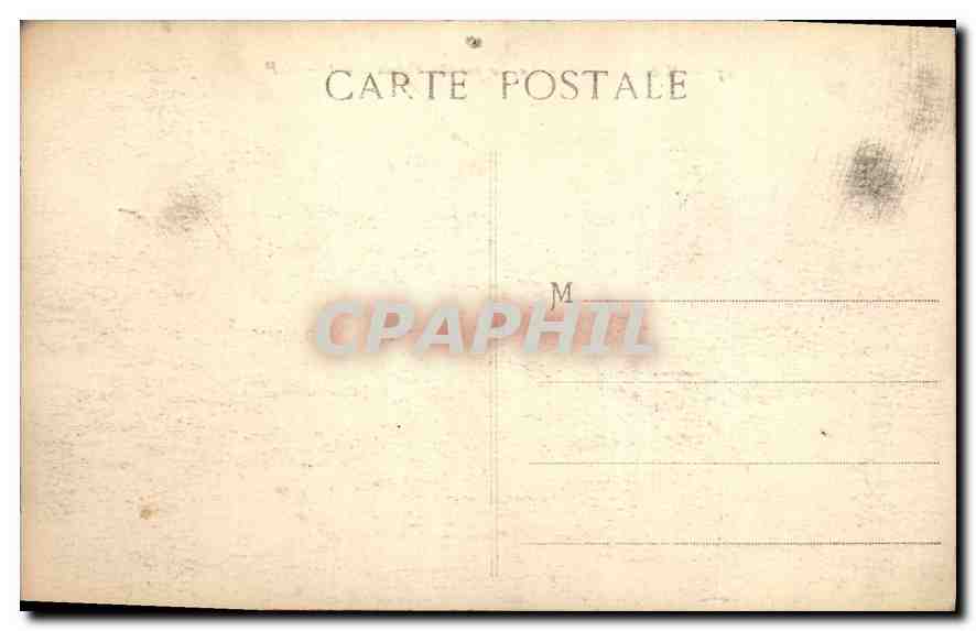 CPA Marseille La Sortie du Vieux Port  — Verso