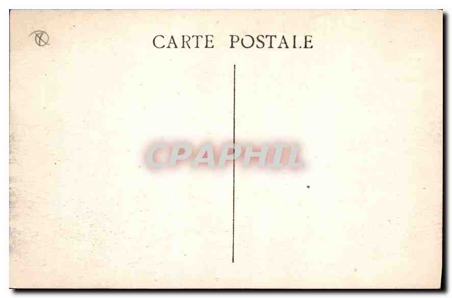 CPA Marseille Un coin du vieux port  — Verso