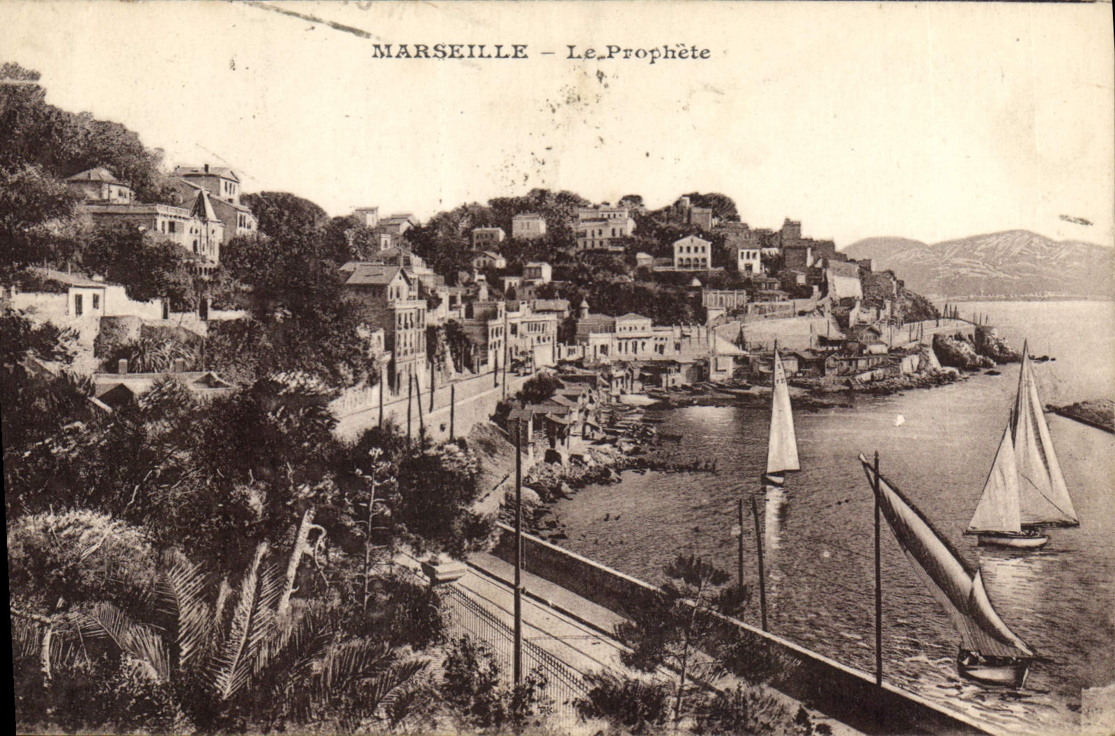 CPA Marseille Le Prophete 
