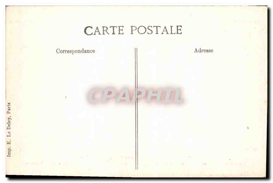 CPA Marseille Le Vieux Port Vue Generale  — Verso