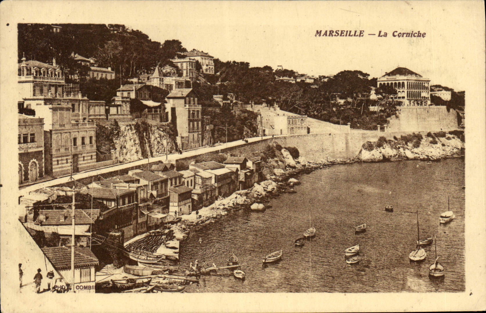 CPA Marseille La Corniche 