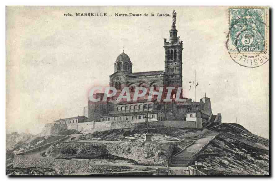 CPA Marseille Notre Dame de la Garde 
