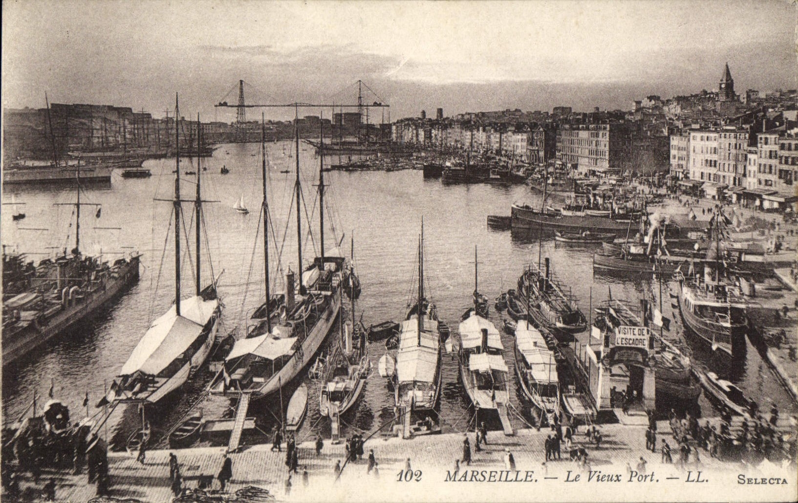 CPA Marseille Le Vieux Port 