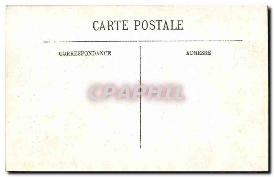 CPA Marseille Le Vieux Port  — Rückseite