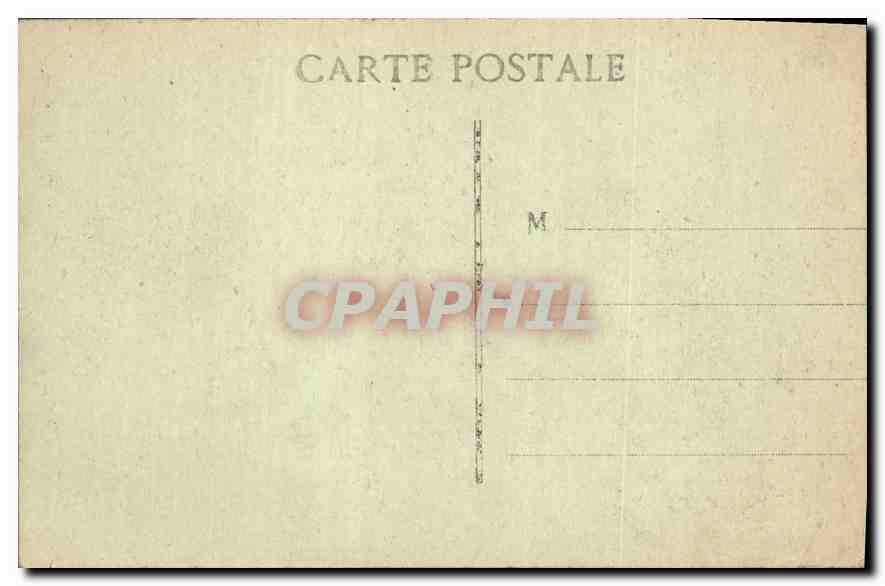 CPA Marseille Ascenseurs de Notre Dame de la Garde  — Rückseite