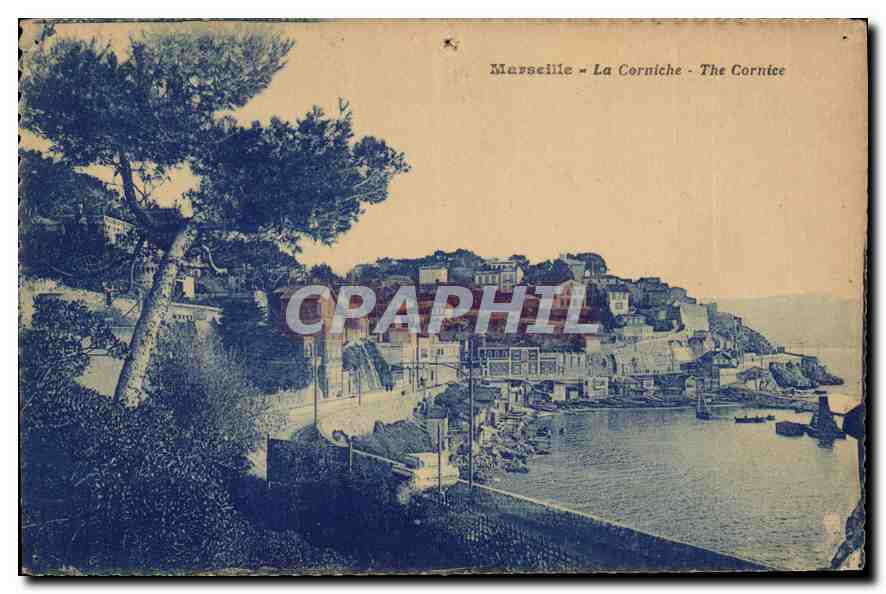 CPA Marseille La Corniche 