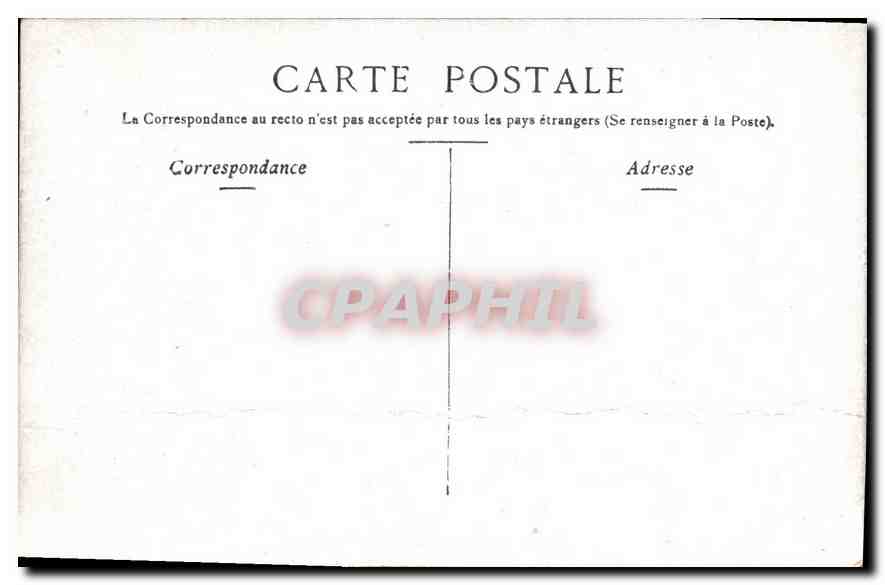 CPA Marseille Le Fort Saint Jean  — Rückseite
