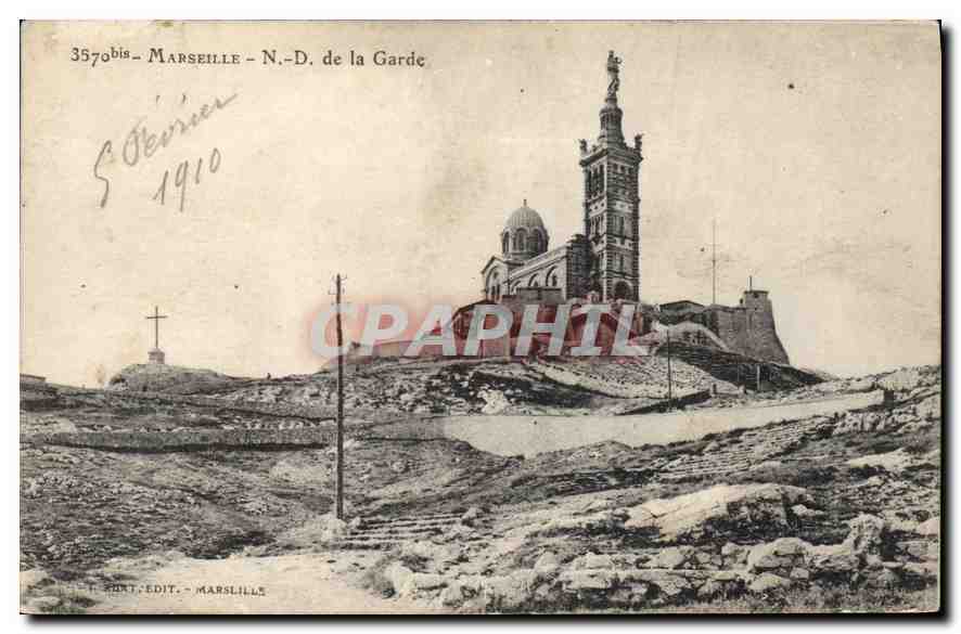 CPA Marseille Notre Dame de la Garde 