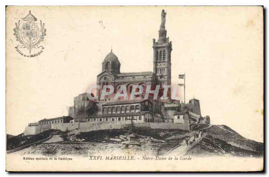 CPA Marseille Notre Dame de la Garde 