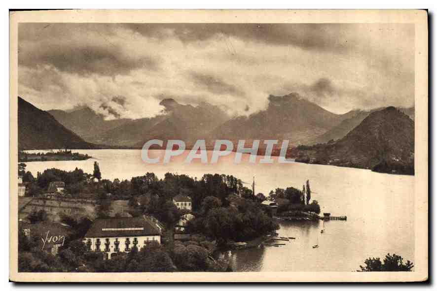 Anneyce et son Lac (Haute-Savoie) — Le Petit Lac, Talloires et le Massif des Bauges — Éditions d'art YVON, Paris