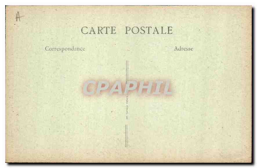 CPA La Savoie Chambery Entree du Chatteau La Tour et Portail St Dominique style ogival  — Rückseite
