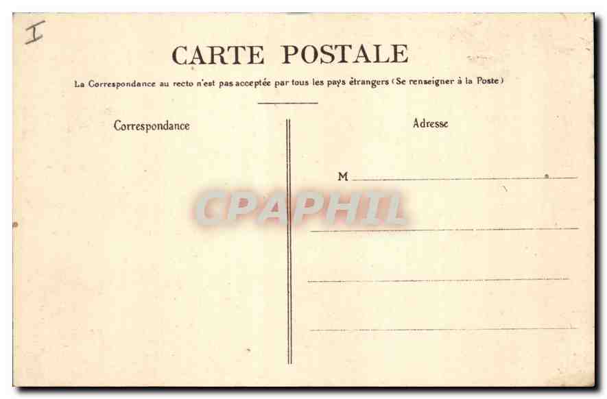 Chalets de BISANNE et le MONT-BLANC — vue panoramique — Pittier, phot. 1908, Annecy — Verso