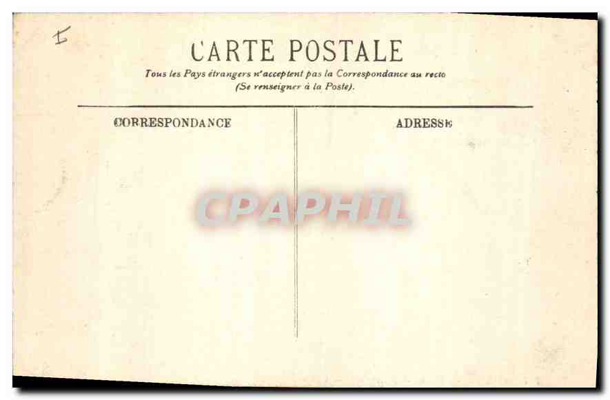 CPA Aix Les Bains Petit Port Col et Dent du Chat  — Verso
