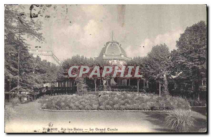 CPA Aix les Bains Le Grand Cercle 