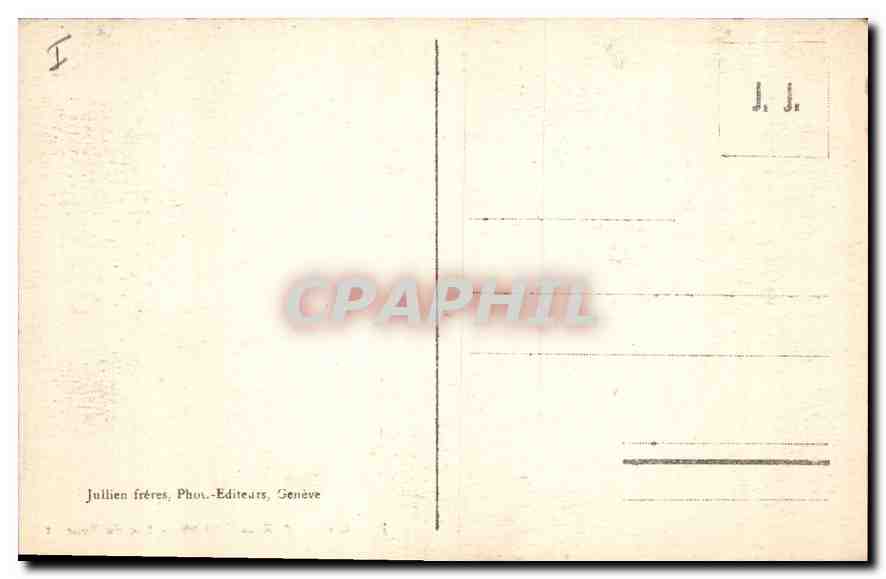 CPA Aix les Bains  — Rückseite