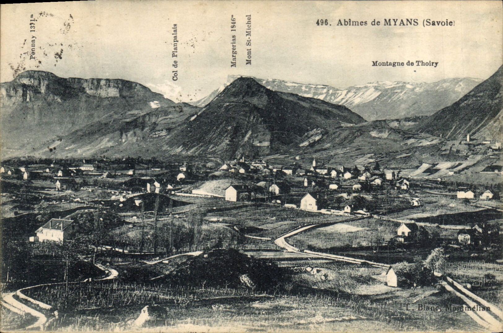 CPA Abimes de Myans Savoie Montagne de Thoiry 