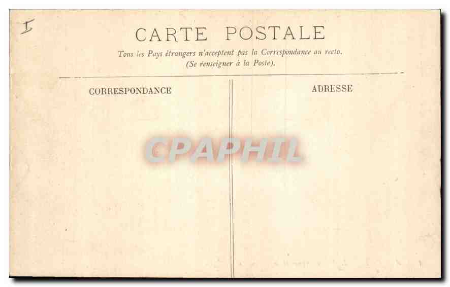 Annecy — L'Île des Cygnes et la Tournette — LL. N° 47 — Verso