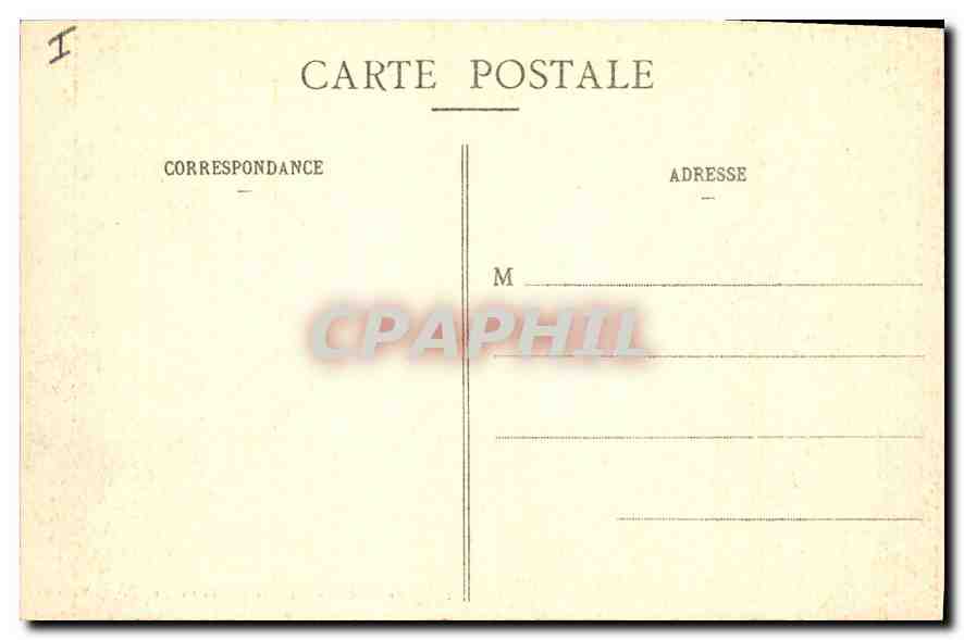 CPA Sites Pittoresques de Savoie Le Parmelan Les Lapiaz Mer de Rochers  — Rückseite