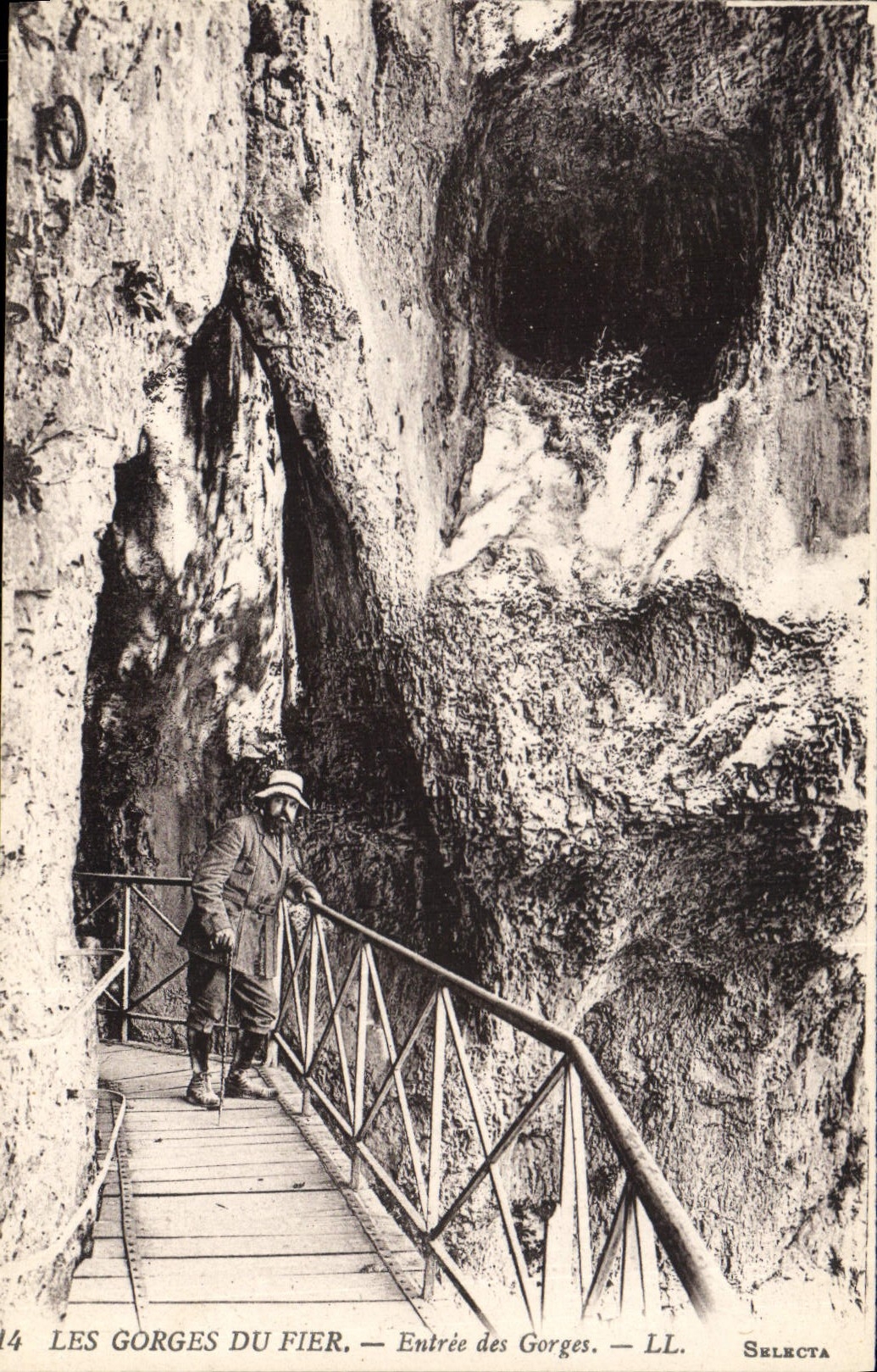 Les Gorges du Fier — Entrée des Gorges — LL. Selecta