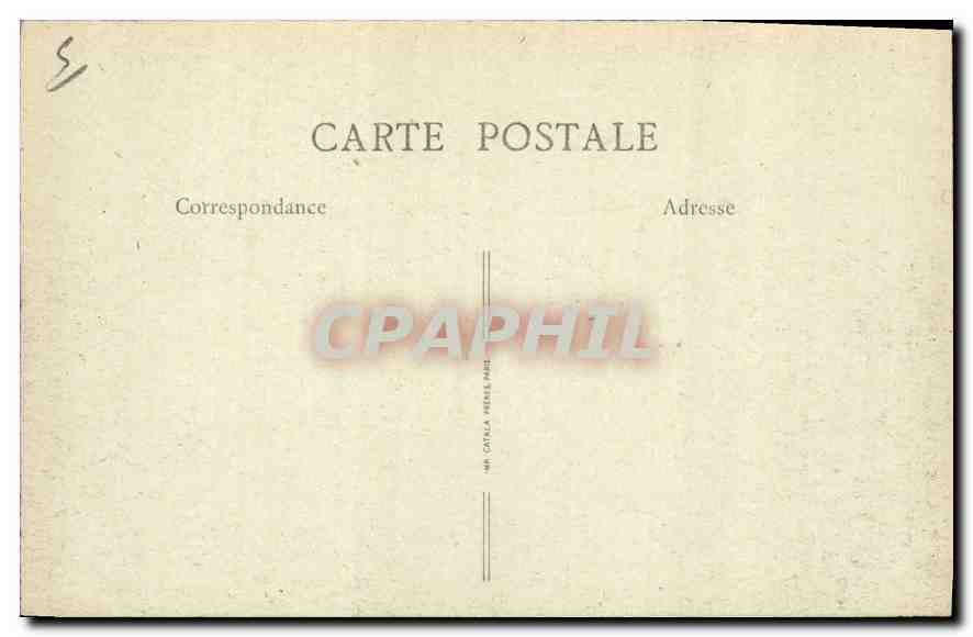 Les Dents de Lanfon — vue prise de la montagne d'Entrevernes — B. F., Paris, n° 170 — Reverso