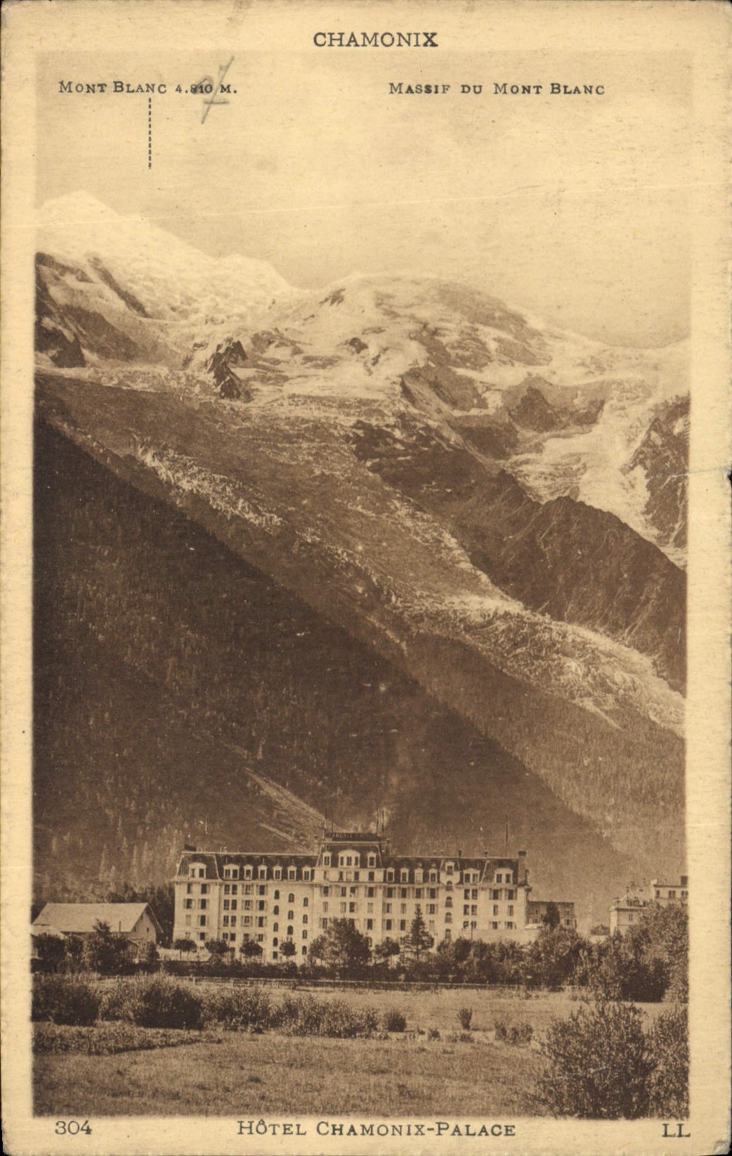 CPA Chamonix Hotel Chamonix Palace 