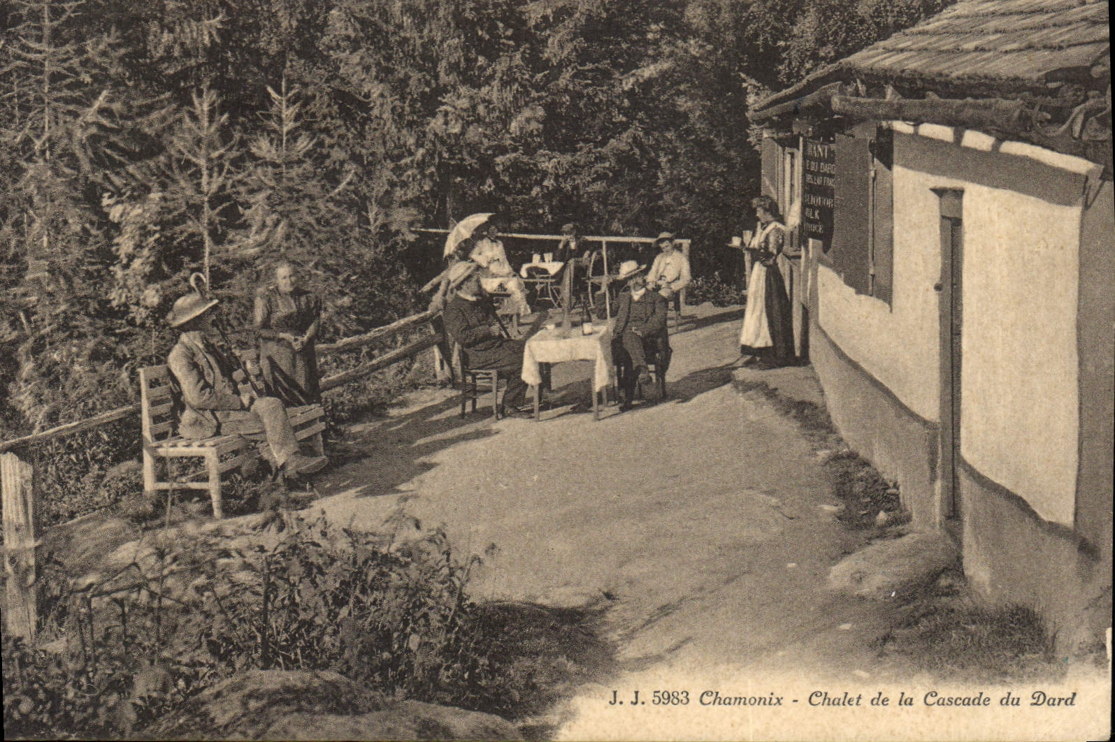 Chamonix — Chalet de la Cascade du Dard — J. J. 5983