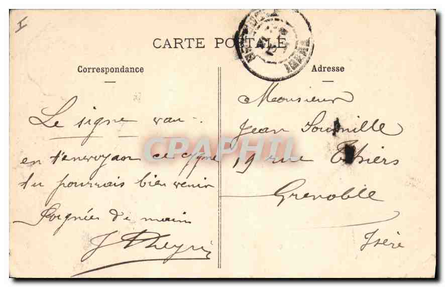 ANNECY - Cygnes sur le bord du Lac — Edition A. Gardet, n° 67 — Rückseite