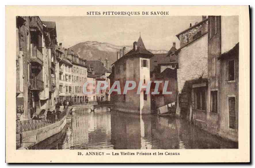 Annecy — Die Alten Gefängnisse und die Kanäle — Pictoreske Orte der Savoie, n°29