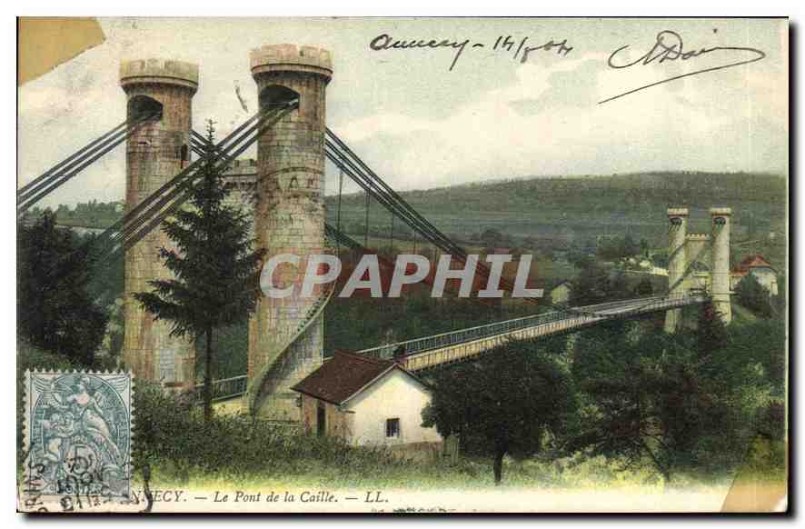Nancy — Le Pont de la Caille — LL
