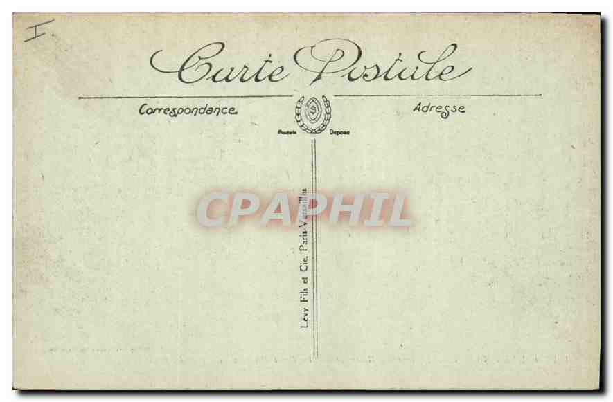 CPA Aix les Bains Le Lac du Bourget Le Petit Port et la Dent du Chat  — Verso