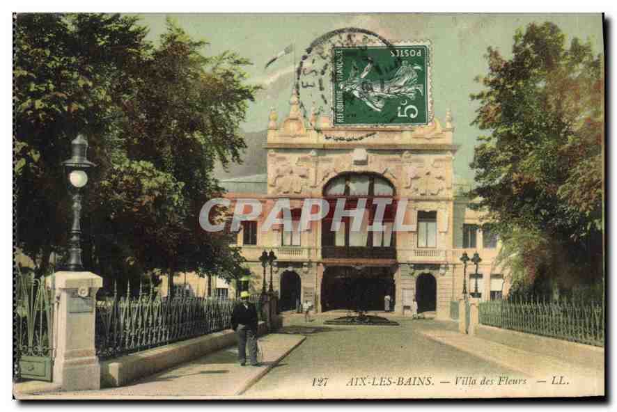 CPA Aix les Bains Villa des Fleurs 