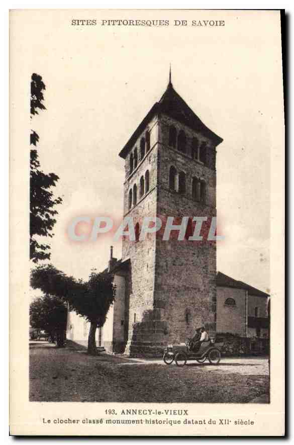 Annecy-le-Vieux — Le clocher classé monument historique datant du XIIe siècle — Partot, phot. Annecy