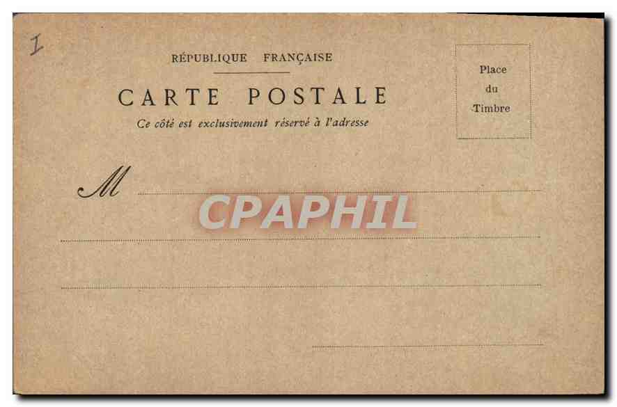 CPA Aix les Bains Le Grand Cercle  — Rückseite