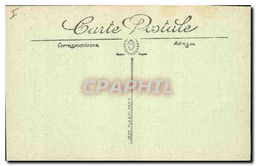 CPA Aix les Bains Le Grand Cercle Salle du Baccara  — Rückseite