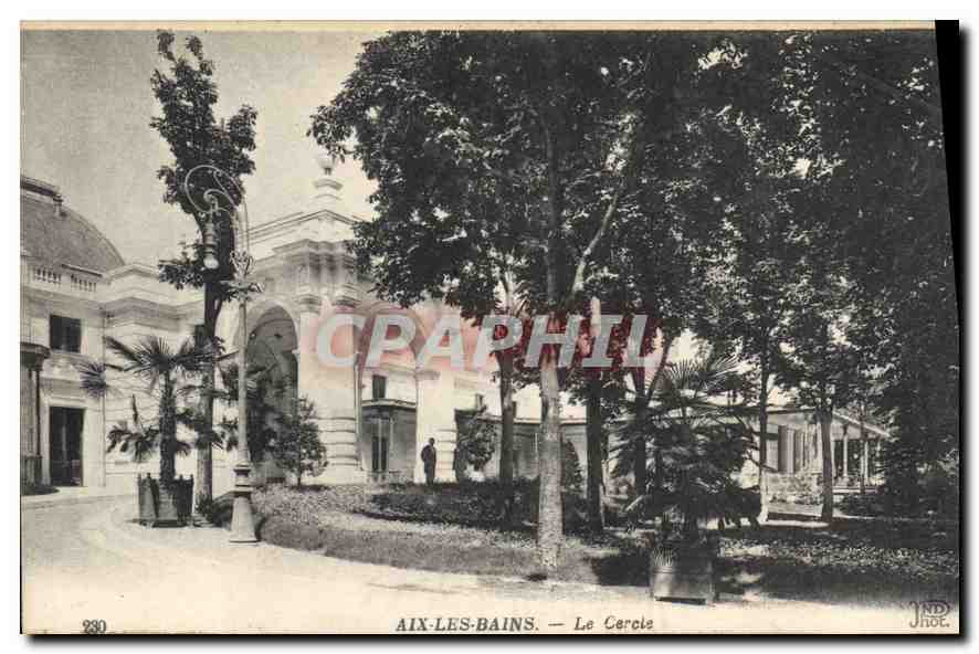 CPA Aix les Bains Le Cercle 