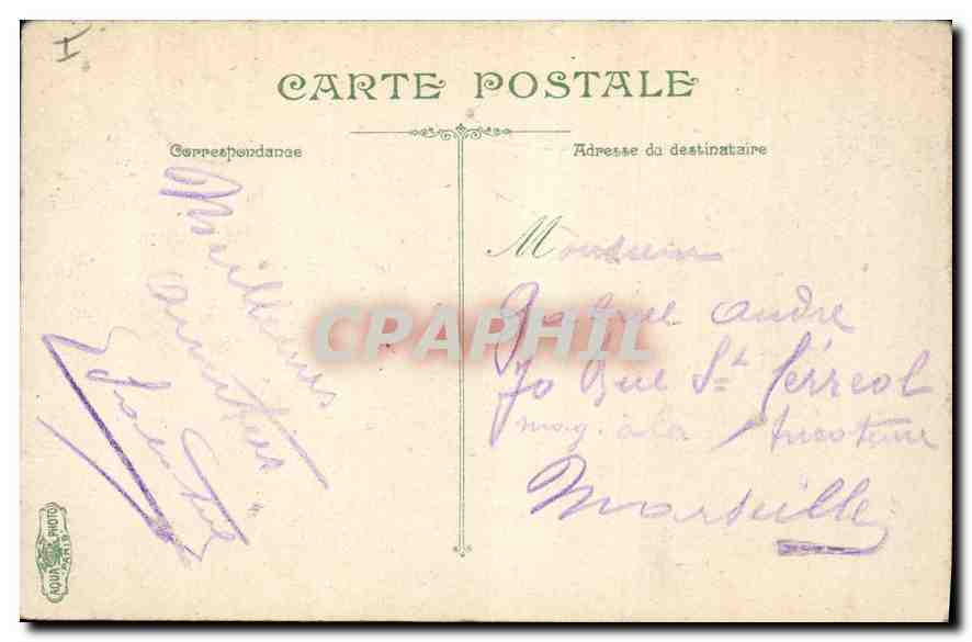 CPA Aix les Bains L'Etablissement Thermal  — Rückseite