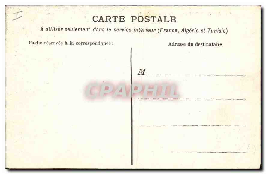 CPA Aix les Bains Le Grand Cercle  — Rückseite