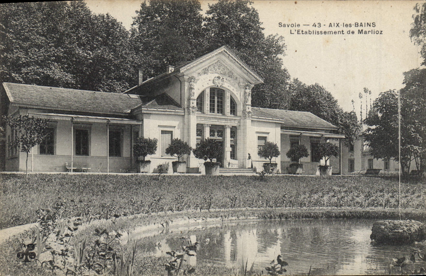 CPA Aix les Bains L'Etablessement de Marlioz 