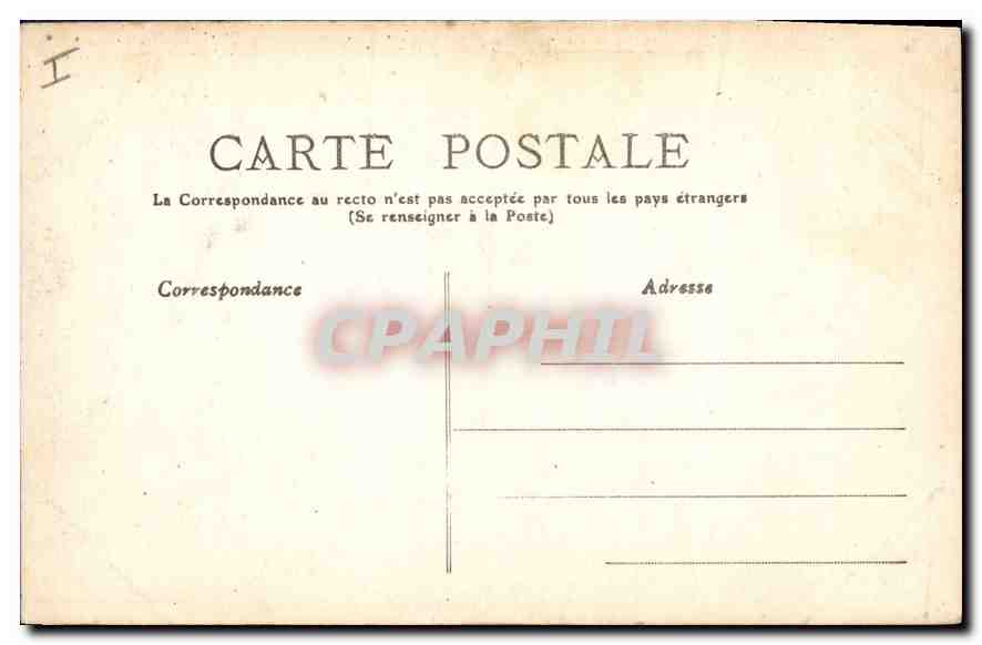CPA Aix les Bains L'Etablessement de Marlioz  — Verso