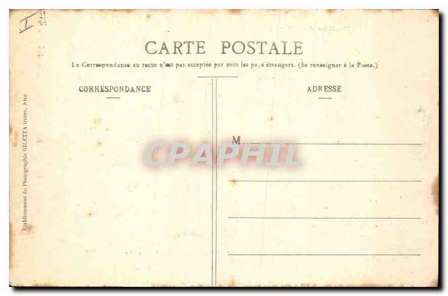 CPA Aix les Bains Le Grand Cercle  — Rückseite