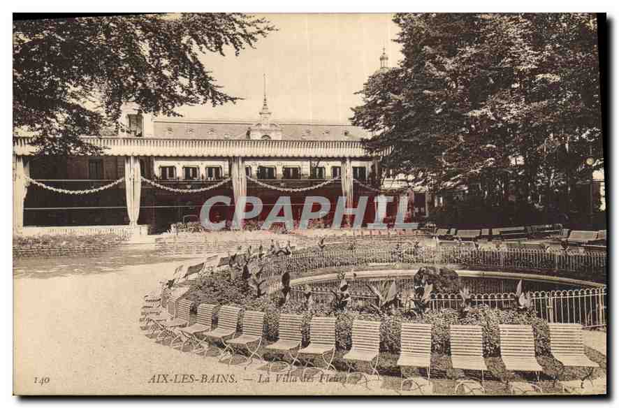CPA Aix les Bains La Villa des Fleurs 