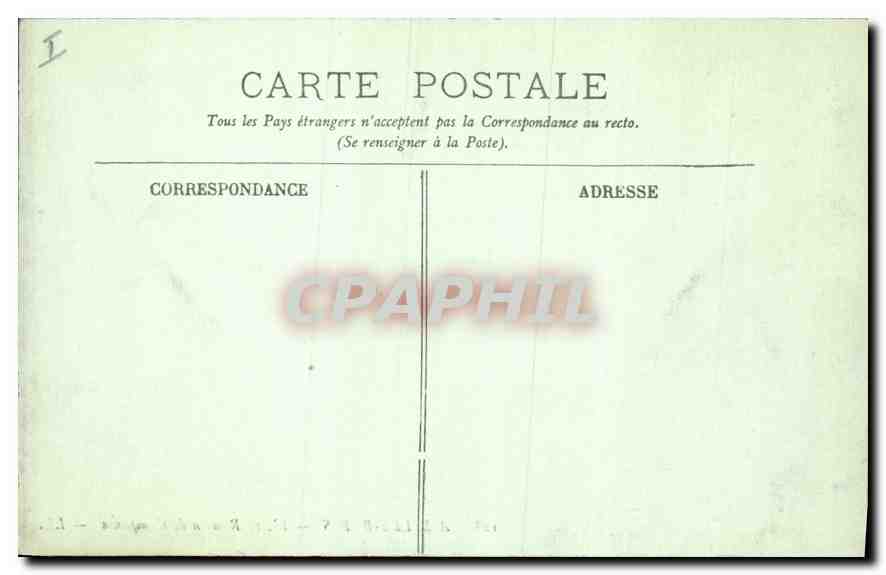 CPA Aix les Bains L'Arc Romain de Campanas  — Rückseite