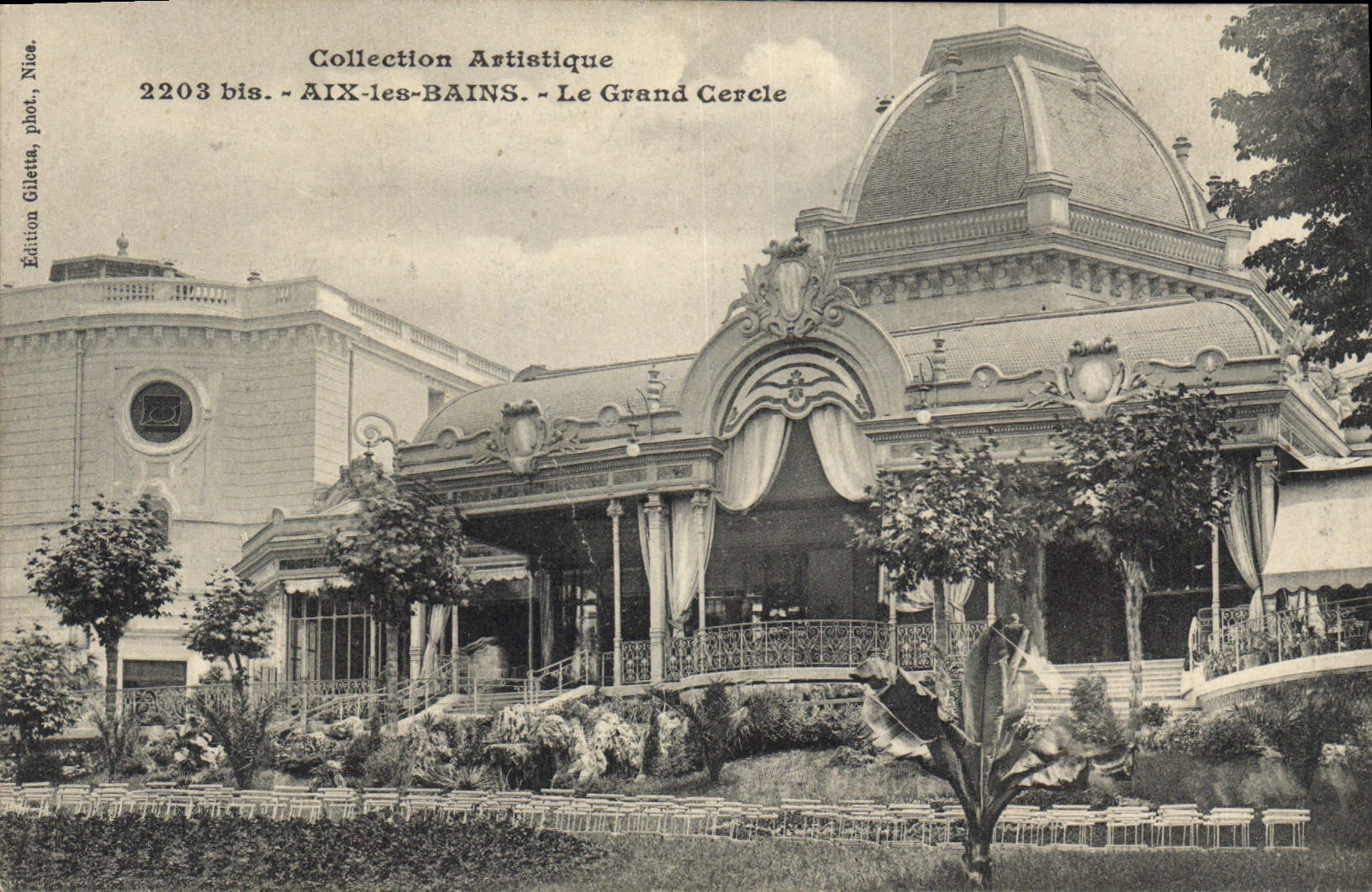 CPA Aix les Bains Le Grand Cercle 