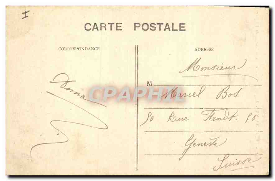 CPA Aix les Bains Abbaye d'Hautecombe Entree de l'Eglise  — Rückseite