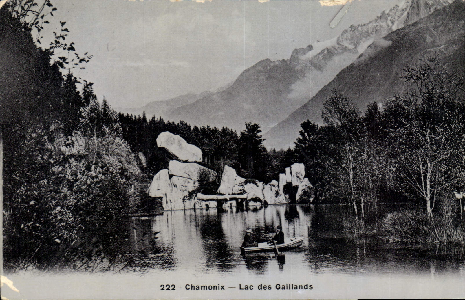 Chamonix — Lac des Gaillands — Librairie Alpine L. Gross