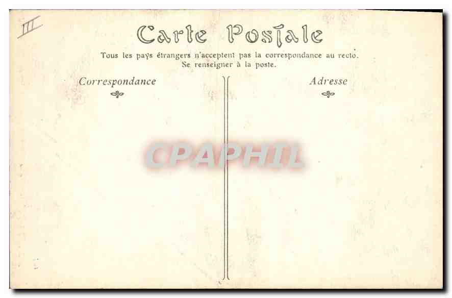 CPA Aix les Bains Gare de depart du Chemin de Fer du Mont Revard  — Rückseite