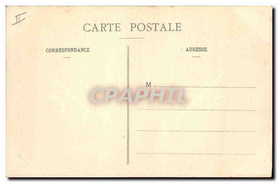 CPA Aix les Bains Lac du Bourget Partie Nord Bateau — Rückseite
