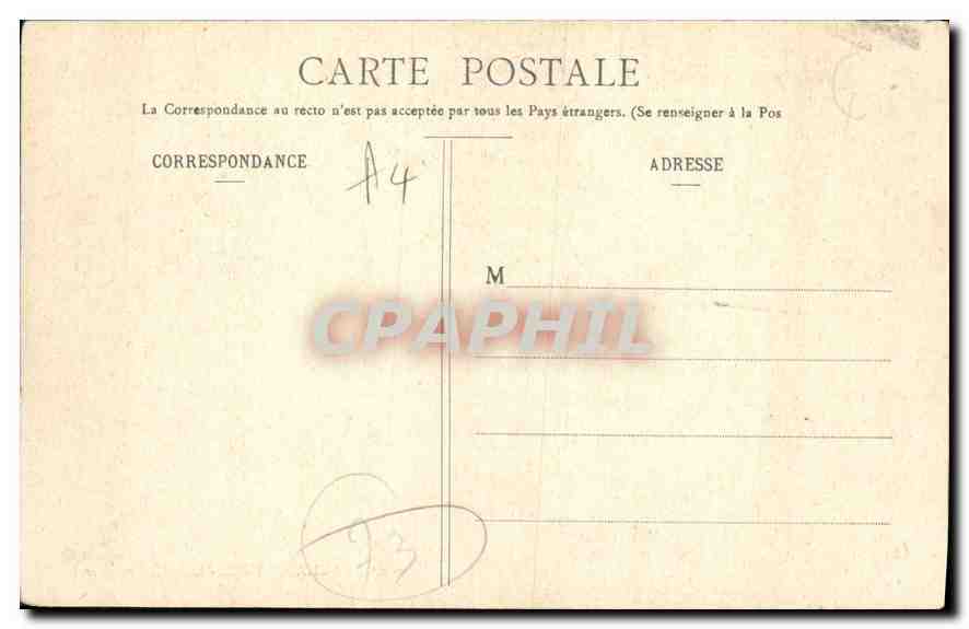 Les Charmettes - La Salle à manger — editore CPAPHIL, n° 793 — Verso