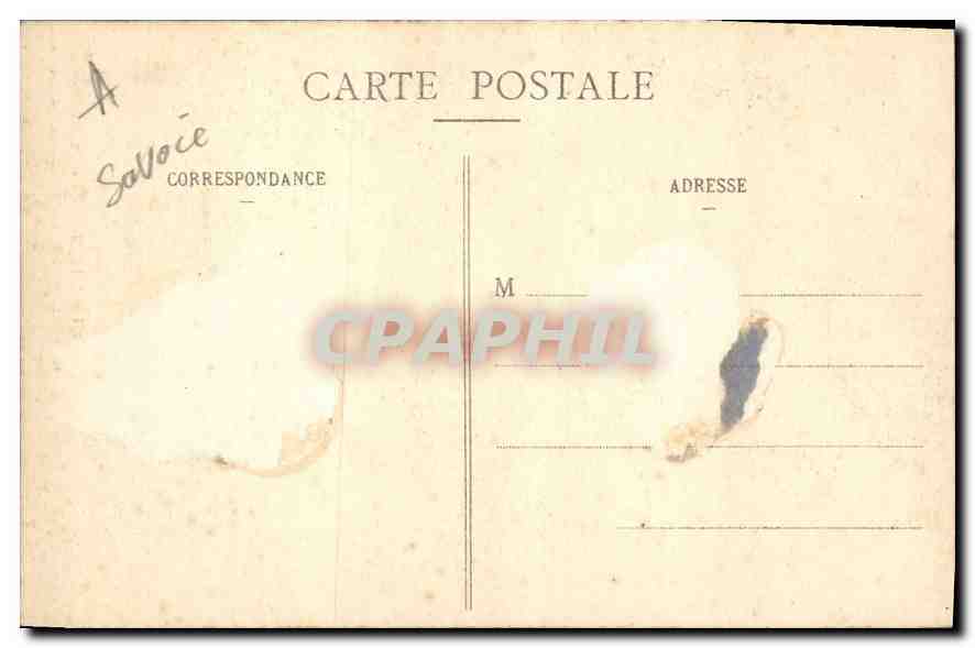 Gorges du Fier — Environ d'Annecy — Ad. Parlot, photo, Annecy — Verso